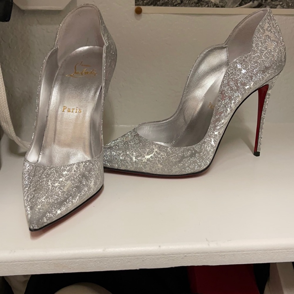 Christian louboutin “hot chick” heels